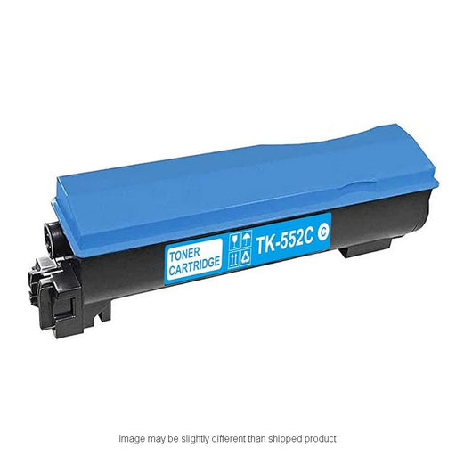 Kyocera Compatible TK552 Cyan Toner Cartridge, 6,000 Page Yield (TK552)
