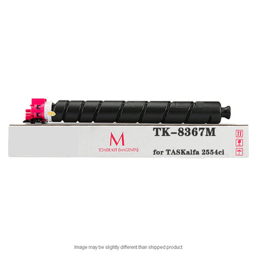 Kyocera Compatible TK8367 Magenta Toner Cartridge, 12,000 Page Yield (TK8367)