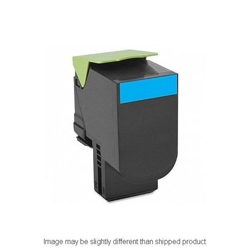 Lexmark Remanufactured 70C Cyan Toner Cartridge, 4,000 Page Yield (70C1XC0)