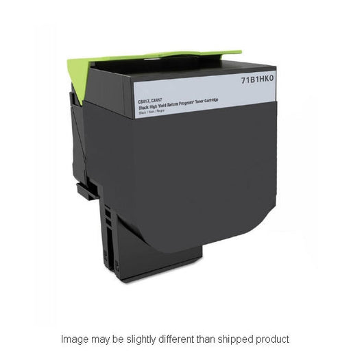 Lexmark Remanufactured 71B Black Toner Cartridge, 6,000 Page Yield (71B0H10)