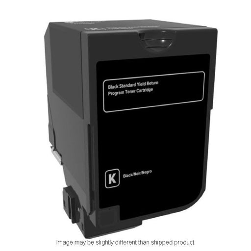 Lexmark Remanufactured 74C Black Toner Cartridge, 7,000 Page Yield (74C1SK0)
