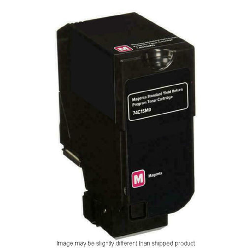 Lexmark Remanufactured 74C Magenta Toner Cartridge, 7,000 Page Yield (74C1SM0)