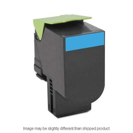 Lexmark Remanufactured 78C Cyan Toner Cartridge, 5,000 Page Yield (78C1XC0)