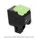 Lexmark Remanufactured 80C Black Toner Cartridge, 8,000 Page Yield (80C1XK0)