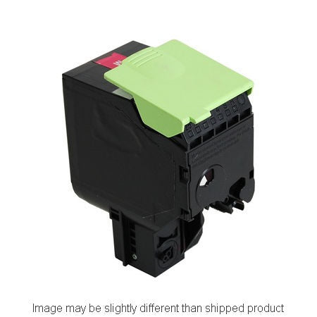 Lexmark Remanufactured 80C Magenta Toner Cartridge, 4,000 Page Yield (80C1XM0)