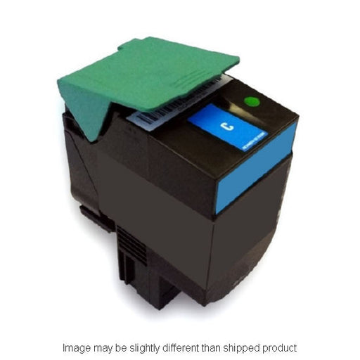 Lexmark Remanufactured C540H2CG Cyan Toner Cartridge, 2,000 Page Yield (C540H2CG)