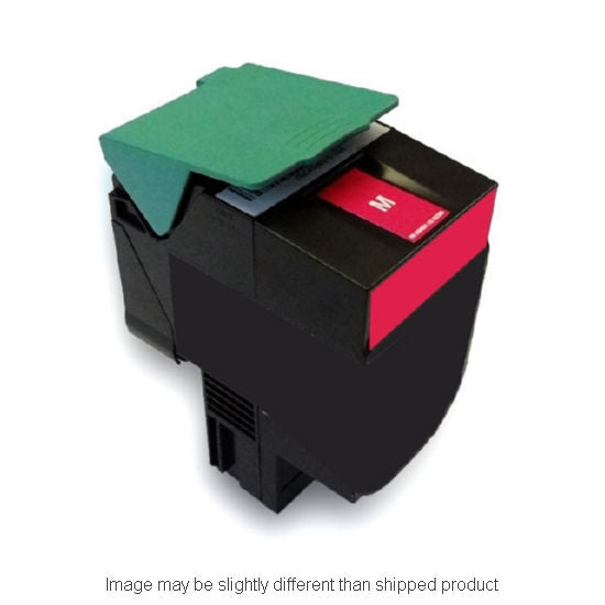Lexmark Remanufactured C540H2MG Magenta Toner Cartridge, 2,000 Page Yield (C540H2MG)