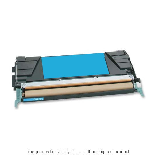 Lexmark Remanufactured C746A2CG Cyan Toner Cartridge, 7,000 Page Yield (C746A2CG)