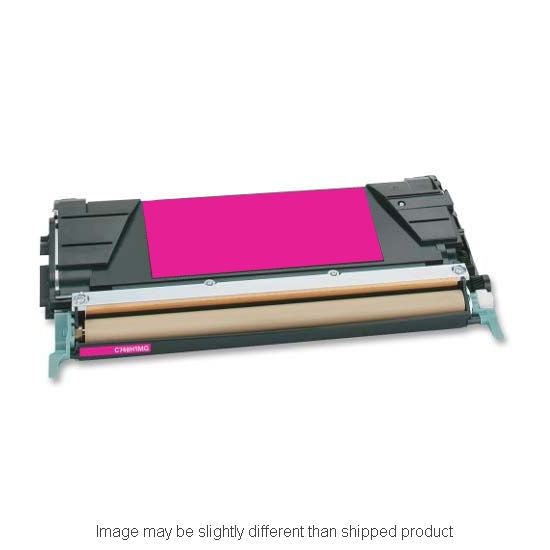 Lexmark Remanufactured C746A2MG Magenta Toner Cartridge, 7,000 Page Yield (C746A2MG)