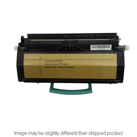 Lexmark Remanufactured E460X21A Black Toner Cartridge, 15,000 Page Yield (E460X21A)