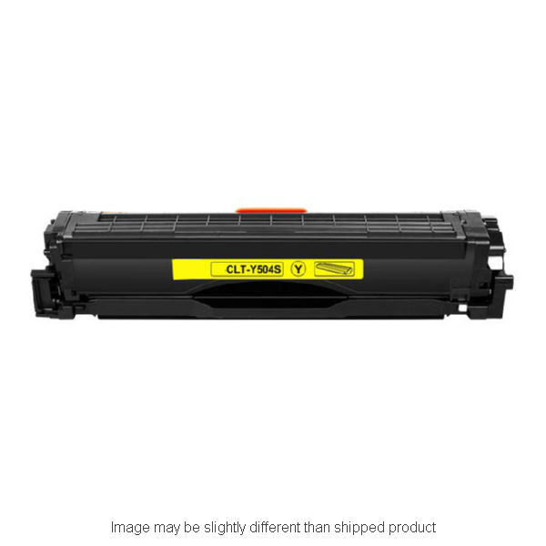 Samsung Compatible CLT-Y504S Yellow Toner Cartridge, 1,800 Page Yield (CLT-Y504S)