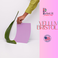 Print it Colors Cardstock Cover Paper, 67 lbs, 8.5" x 11", Orchid, 250/Ream