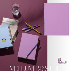 Print it Colors Cardstock Cover Paper, 67 lbs, 8.5" x 11", Orchid, 250/Ream