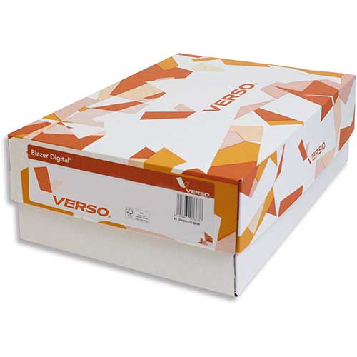 Billerud Blazer Digital Satin Cover Stock 12 × 18, 110 lb, White, 200 Sheets (NEP290284)