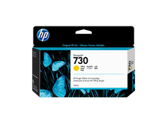 HP 730 130-ml Yellow DesignJet Ink Cartridge, P2V64A