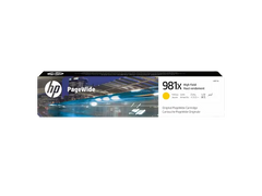 HP 981X High Yield Yellow Original PageWide Cartridge, L0R11A