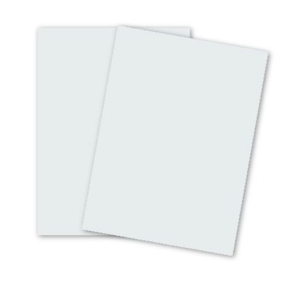 Lettermark Colors Vellum Bristol 8.5" x 11" Color Copy Paper, 90 lbs., BRITEWHITE - SMOOTH, 250 Sheets/Ream (94249)