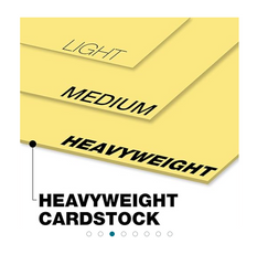 Springhill Digital Index Colors, 8.5" x 11" Carton Copy Paper, 90 lbs., Buff (BUFF), 250 Sheets/Ream (#55100)