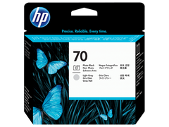 HP 70 Photo Black and Light Gray DesignJet Printhead, C9407A