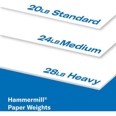 Hammermill Great White 30% Recycled 8.5" x 11" Copy Paper, 20 lb, 92 Brightness, White, 500 Sheets/Ream, 10 Reams/Cartons (86700)