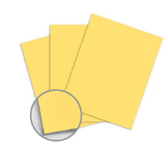 Domtar Lettermark Canary Multipurpose Paper, 11" x 17", 20 lb, 500 Sheets/Ream (94293)