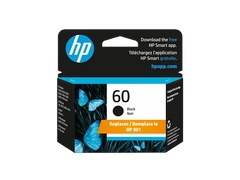 HP 60 Black Original Ink Cartridge, CC640WN#140