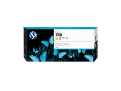 HP 746 300-ml Yellow DesignJet Ink Cartridge, P2V79A