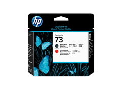 HP 73 Matte Black and Chromatic Red DesignJet Printhead, CD949A