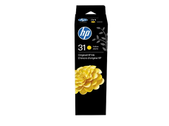 HP 31 70-ml Yellow Original Ink Bottle, 1VU28AN