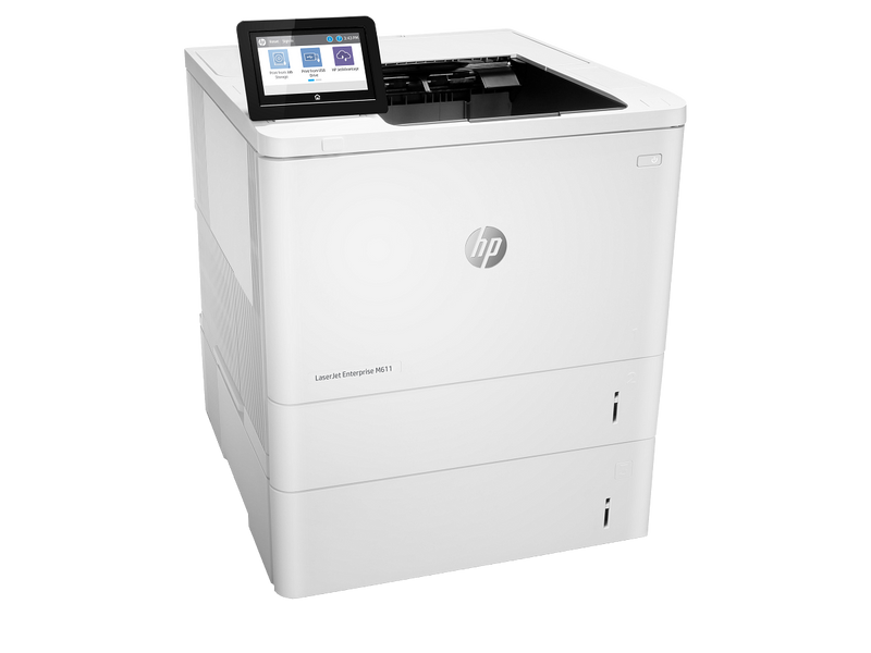 HP LaserJet Enterprise M611x Monochrome Laser Printer - view 5