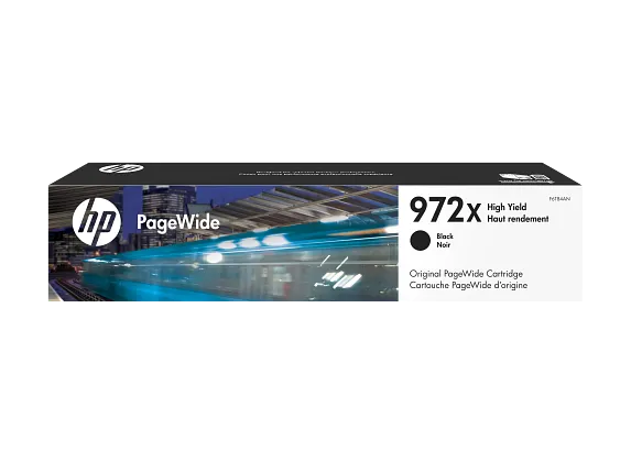 HP 972X High Yield Black Original PageWide Cartridge, F6T84AN