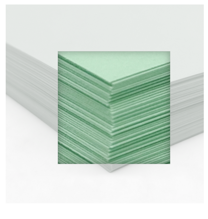 Lettermark® Colors Multipurpose 8.5" x 11" Color Copy Paper, 20 lbs., Green-Smooth, 500 Sheets/Ream (94304)