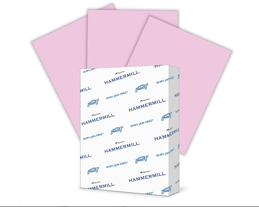 Hammermill Colors Copy Paper, 20 Lbs., 8.5" x 11", Lilac, 500 Sheets/Ream, (102269)