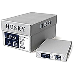 Domtar Husky Offset Opaque Text Paper, Smooth White, 50lb Text, 17.5" x 22.5", 3600 Sheets (5470)