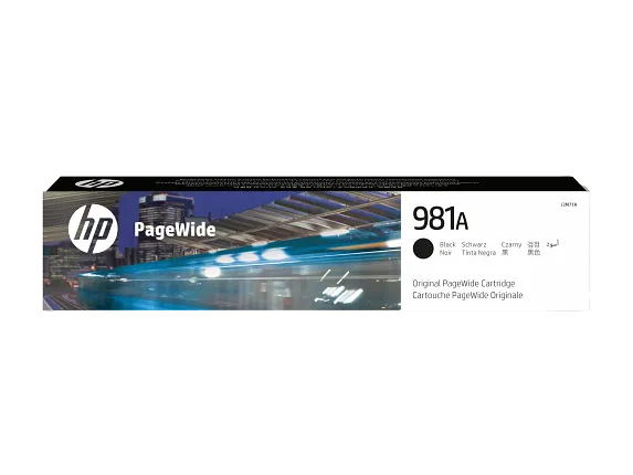 HP 981A Black Original PageWide Cartridge, J3M71A