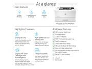 HP LaserJet Pro M404dn Monochrome Laser Printer - view 4