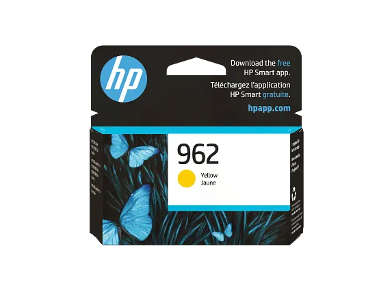 HP 962 Yellow Original Ink Cartridge, 3HZ98AN#140
