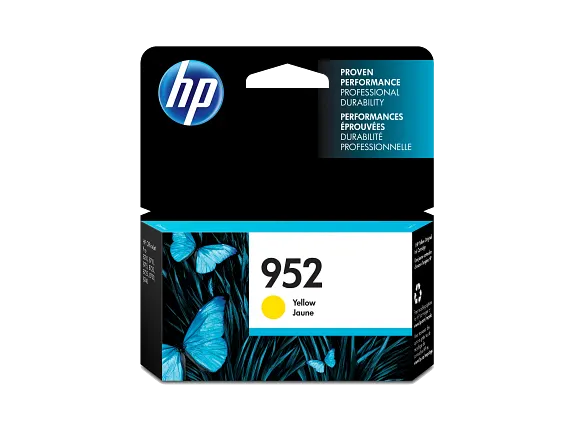 HP 952 Yellow Original Ink Cartridge, L0S55AN#140