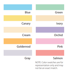 Domtar Lettermark Canary Multipurpose Paper, 11" x 17", 20 lb, 500 Sheets/Ream (94293)