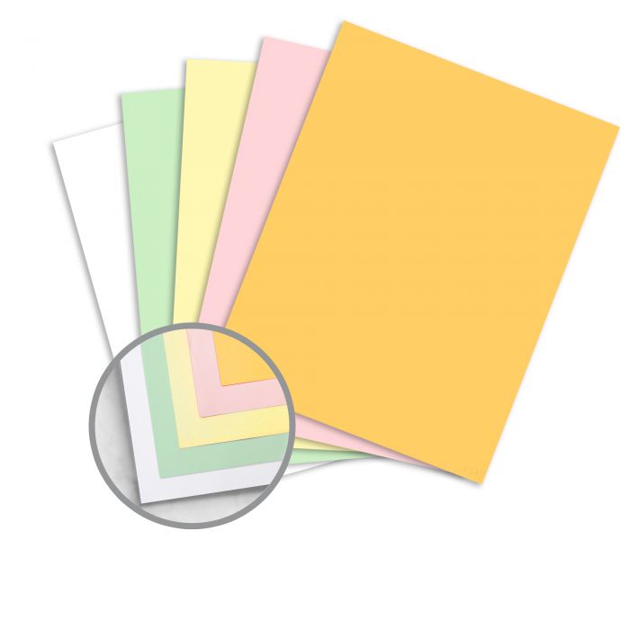 Nekoosa® NCR Superior 8.5" x 11" Carbonless Paper, 5-Part RS, Goldenrod/Pink/Canary/Green/White, 100 Sets/Ream (5930)