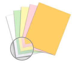Nekoosa® NCR Superior 8.5" x 11" Carbonless Paper, 5-Part RS, Goldenrod/Pink/Canary/Green/White, 100 Sets/Ream (5930)