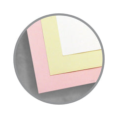 Nekoosa® NCR Superior 8.5" x 11" Carbonless Paper, 3-Part SS, White/Canary/Pink, 501 Sheets/Ream (5909)