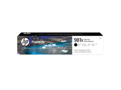 HP 981X High Yield Black Original PageWide Cartridge, L0R12A