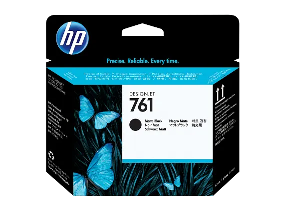 HP 761 Matte Black/Matte Black DesignJet Printhead, CH648A