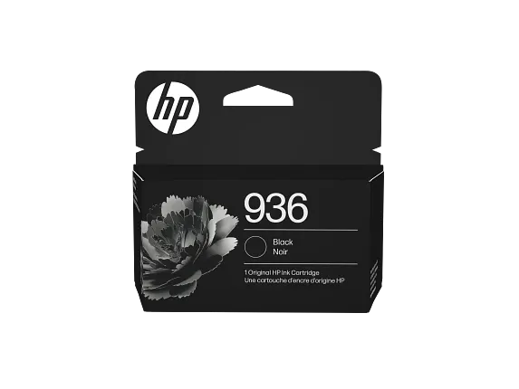 HP 936 Black Original Ink Cartridge, 4S6V2LN