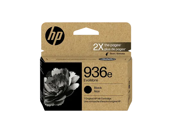 HP 936e EvoMore Black Original Ink Cartridge, 4S6V6LN