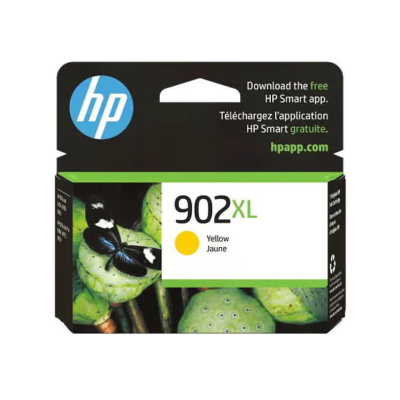 HP 902XL High Yield Yellow Original Ink Cartridge, T6M10AN#140