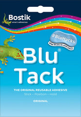 Bostik Blu Tack Reusable Multipurpose Adhesive, Blue Handy Size (5000399001003)