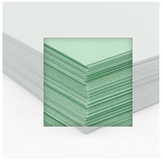 Domtar Lettermark Green Vellum Bristol Cardstock, 11" x 17", 67 lb, 250 Sheets/Pack (94356)