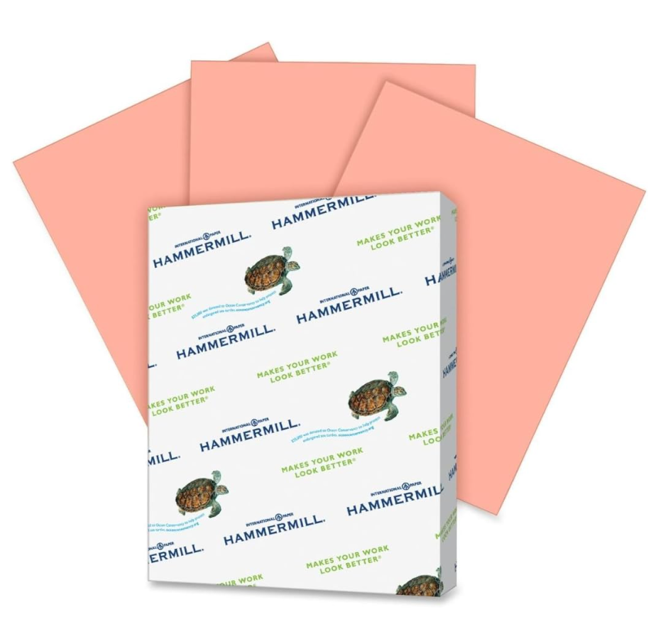 Hammermill Colors 8 5 X 11 Color Copy Paper 20 Lbs Salmon 500 Sh hammermill-colors-8-5-x-11-color-copy-paper-20-lbs-salmon-500-sh